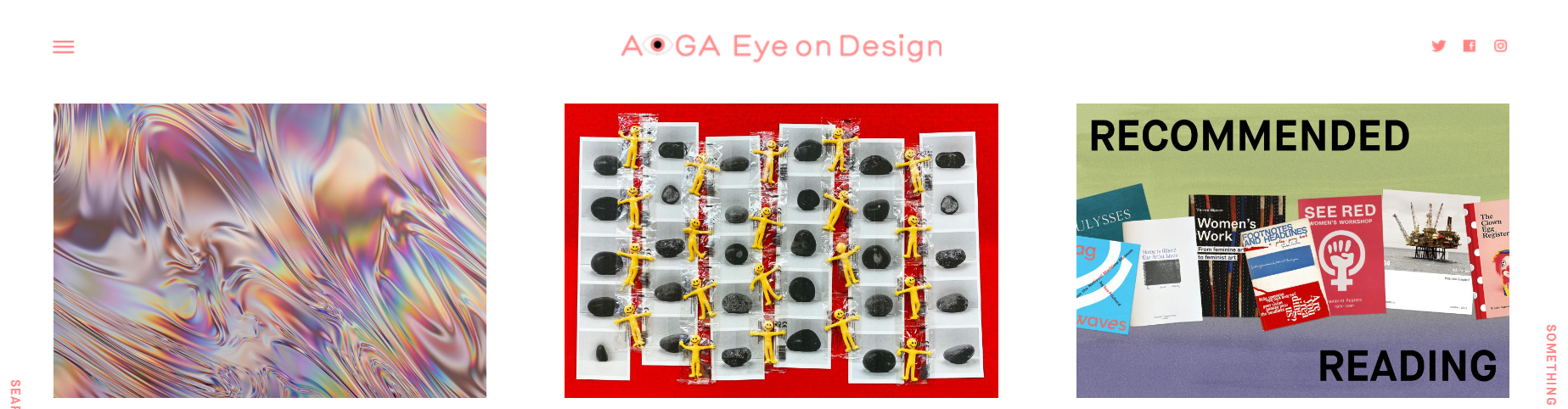 Eye on Design website